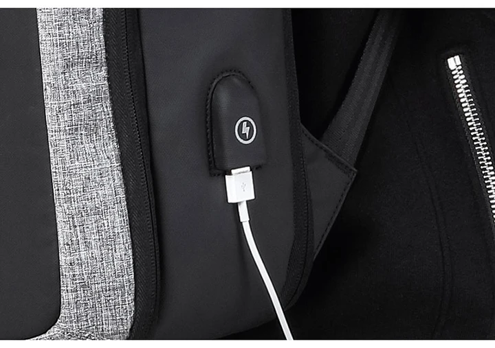 KAKA TSA мужской рюкзак с защитой от кражи, без ключа, USB 15,6, сумка для ноутбука, рюкзак, школьный рюкзак, мужские водонепроницаемые Рюкзаки для путешествий, рюкзак Mochila