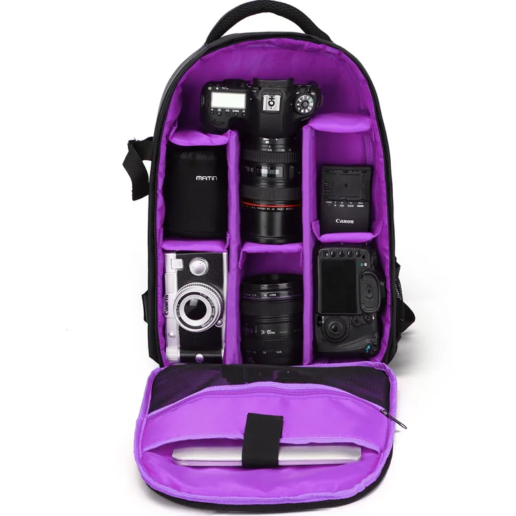 Upgrade font b Digital b font Camera Backpack Bag Multi functional DSLR Bags Waterproof Shockproof Video