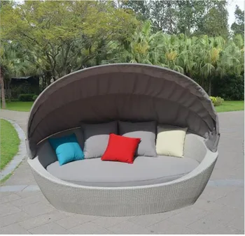 

New arrival wicker outdoor patio pool day bed furniture clearance