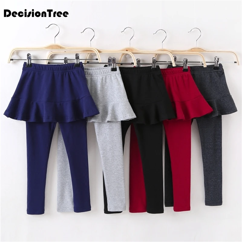 

2019 new girl legging skirt pant baby girl warm thickening leggings children girls bootcut for kids clothes