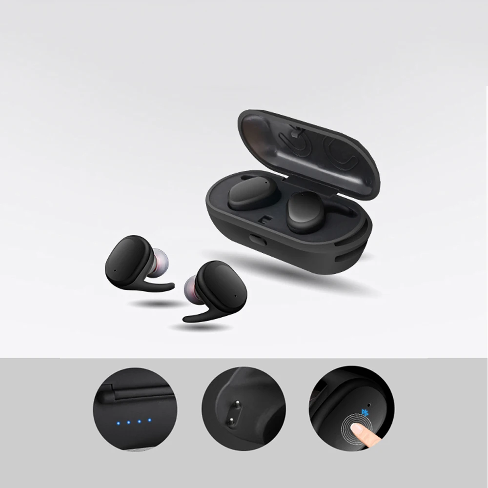 наушники беспроводные Мини Беспроводная микрофонная трубка Bluetooth спортивная