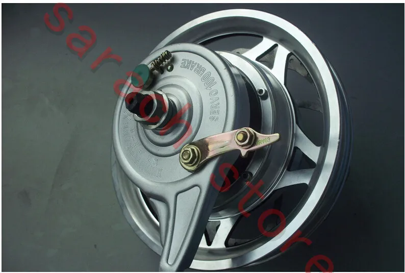 Sale 12" 350w 48v whole aluminum wheel hub motor , electric bicycle rear hub motor , electric scooter motor 2