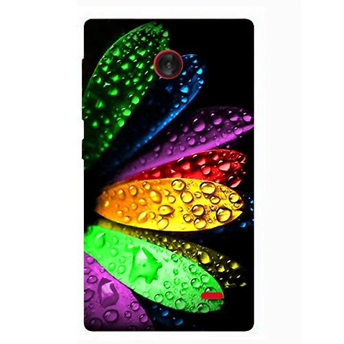 Оригинальный чехол для Nokia X с двумя SIM картами модель A110 жесткий пластиковый