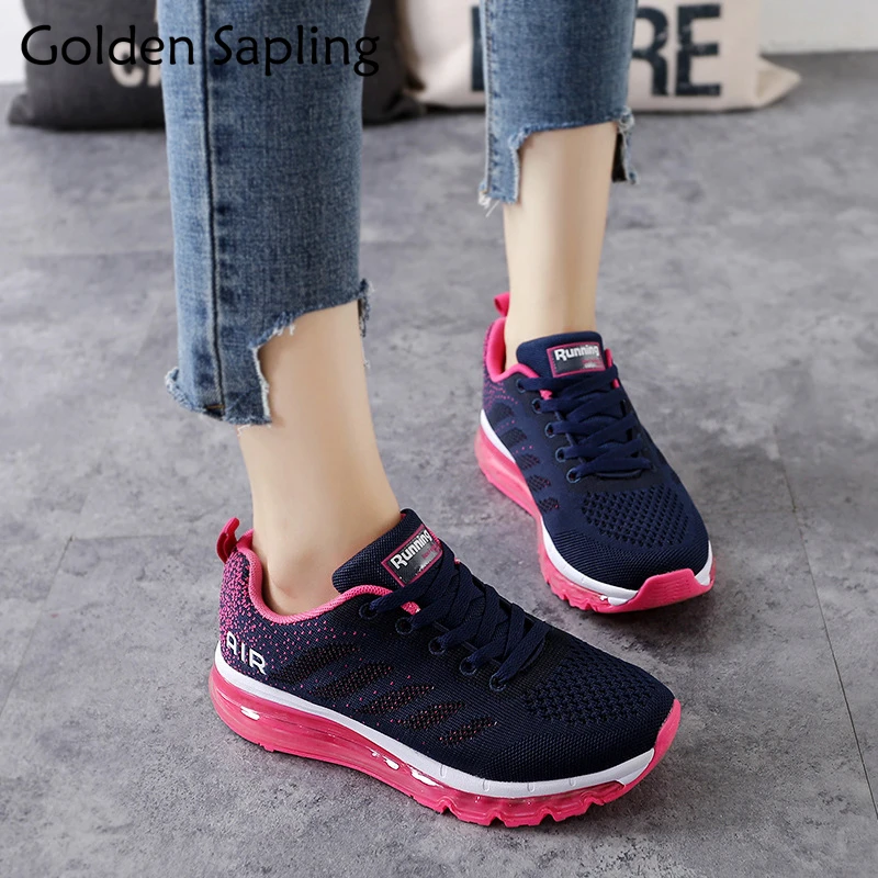 

Golden Sapling Women's Sneakers 2019 Breathable Running Shoes for Women Air Mesh Cushion Sneakers Women Sport Shoes Ladies Shoe