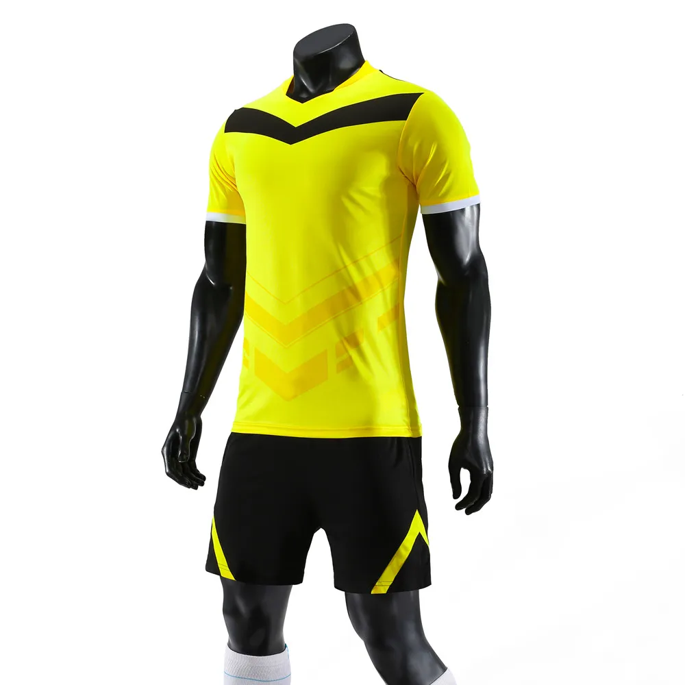 New Arrival Men's Soccer Jerseys Set Survetement Football Team Training