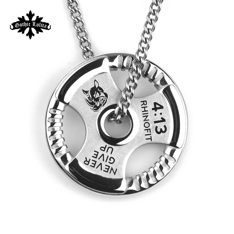 Weight Plate Barbell Dumbbell Pendant 