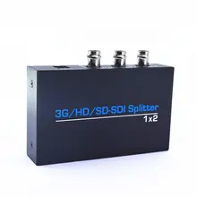 SDI One-in-two-out прочный разветвитель дистрибьютор Sd/hd/3 Gsdi 1x2 сплиттер многофункциональные разветвители