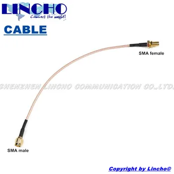 

20cm RG316 pigtail cable sma male to sma female jumper cable