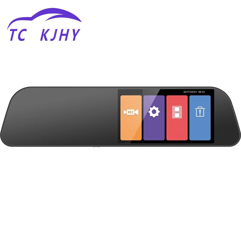 

5inch Camera Car Driving Recorder 1440P HD Night Vision Wide-angle Front and Rear Cycle Double Recording Reversing Image 32G DVR