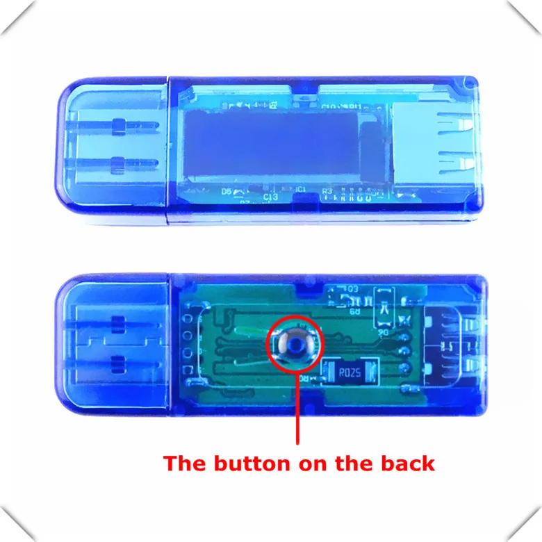 RD Белый шрифт цвет OLED USB детектор Вольтметр Амперметр мощность Емкость тестер метр Напряжение Ток Мобильный usb зарядное устройство