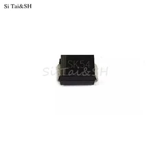 Free shipping 10pcs/lot SMD Schottky diode SK54 5A / 40V SMC (C type) DO-214AB new original
