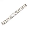 Rolamy Watch Band 17 18 19 20mm 316L Stainless Steel Silver Brushed Strap Old Style Oyster Bracelet Straight End Screw Links ► Photo 2/6