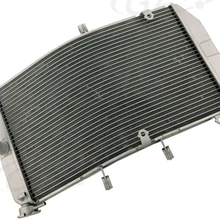 Алюминиевый радиатор кулер для Honda CBR 600 RR F5 2003 2004 2005 2006 высокое качество серебро
