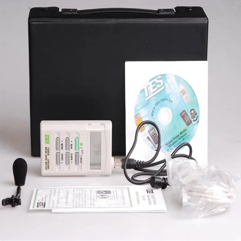 

Professional Sound Level Tester TES1355 RS-232 Datalogging Noise Dose Meter