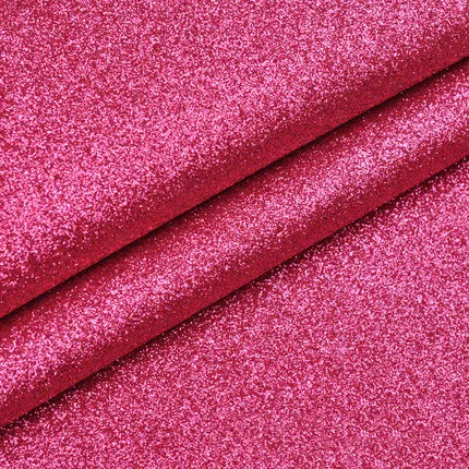 Блестящая ткань 20*30 см, искусственная синтетическая кожа, ткань 20 цветов, листы из искусственной кожи А4 для волос, бант, аксессуары для рукоделия - Цвет: rose red