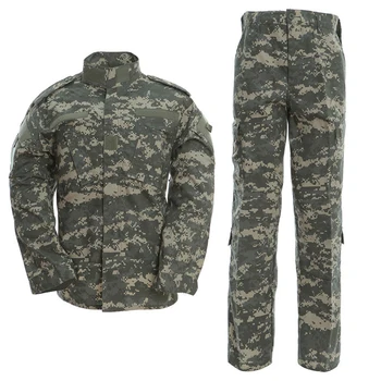 

Military Uniform ACU Camouflage Hunt Tactical Combat Uniform USA Army Men Clothing Hiking Hunting Camouflage Jackets Pants Sets