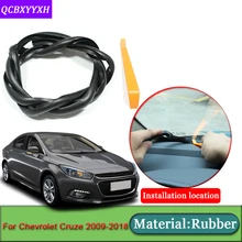 Автостайлинг для Chevrolet Cruze 2009- анти-звуконепроницаемые не пропускающие шума пылезащитные приборные панели автомобиля Лобовое стекло уплотнительные полосы аксессуары