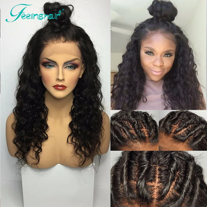 

Brazilian Silk Base Full Lace Wig Glueless Full Lace Silk Top Wig Loose Curly Human Hair Wig Silk Top Lace Front Wig Baby Hair