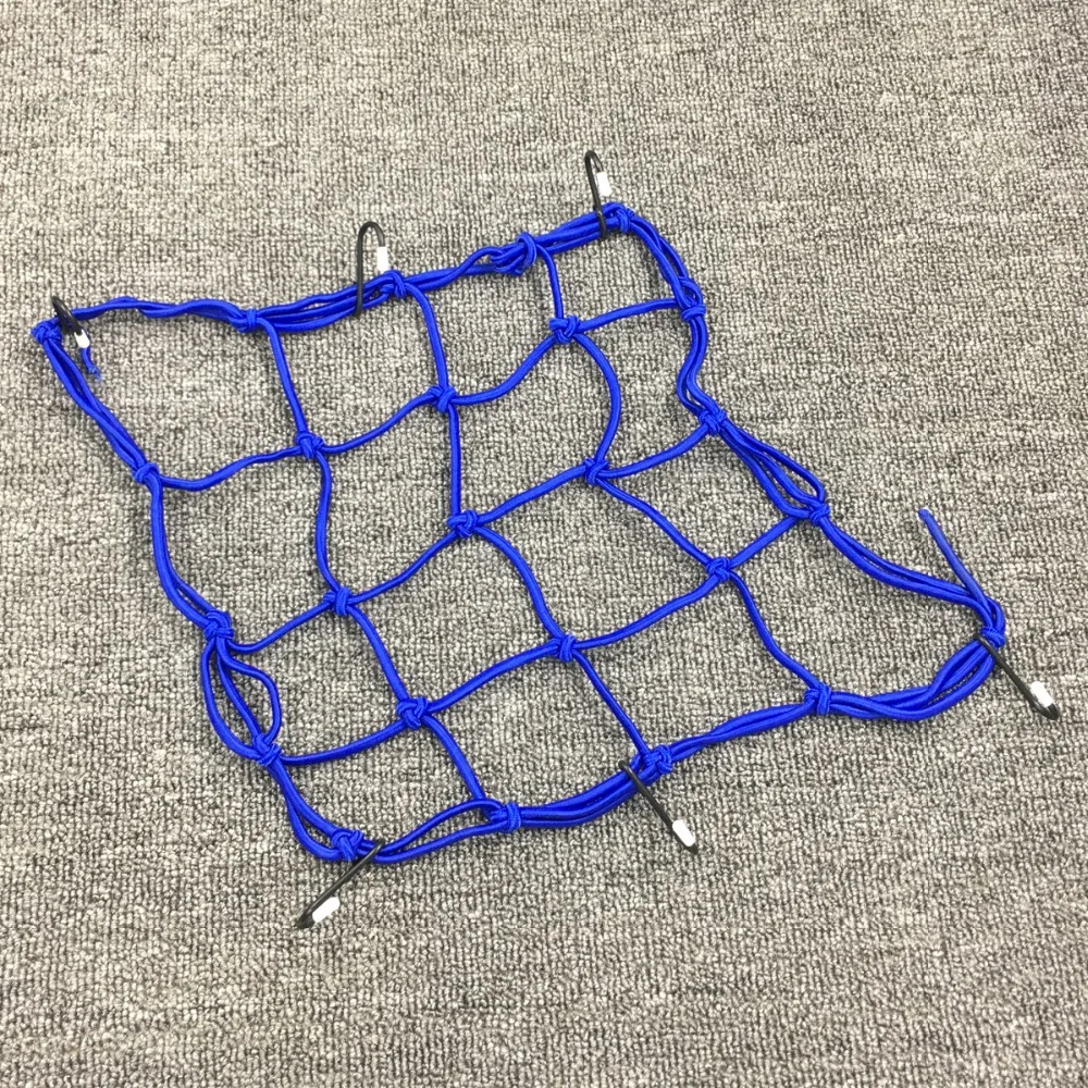 30*30CM moto Motorcycle Elastic Multiple USD casco Helmet Holder Luggage Net Tank Mesh Cargo Bungee for ATV Bike motorcycle helmet holder