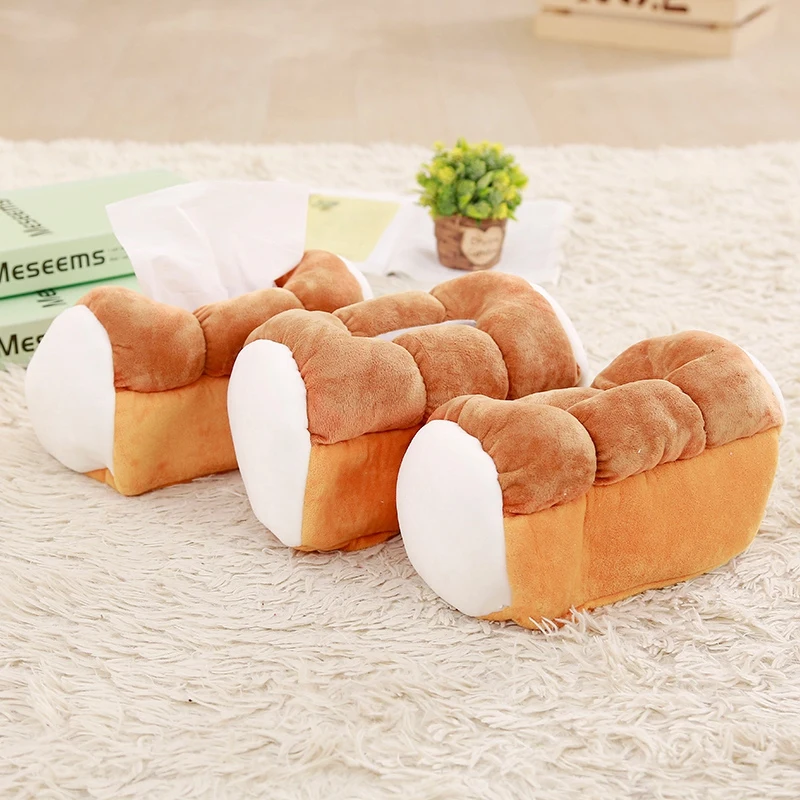 Miaoowa 1pc 25cm Simulation Bread Toast Plush Tissue Box Stuffed Cotton Funny Toothpaste Creative Home Decor Girl Birthday Gift Miaoowa 1pc 25cm Simulation Bread Toast Plush Tissue Box Stuffed Cotton Funny Toothpaste Creative Home Decor Girl Birthday Gift