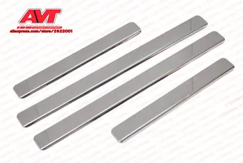 

Door sills for Toyota Land Cruiser 200 2007- pad car styling decoration protection strip sills trim stainless steel accessories