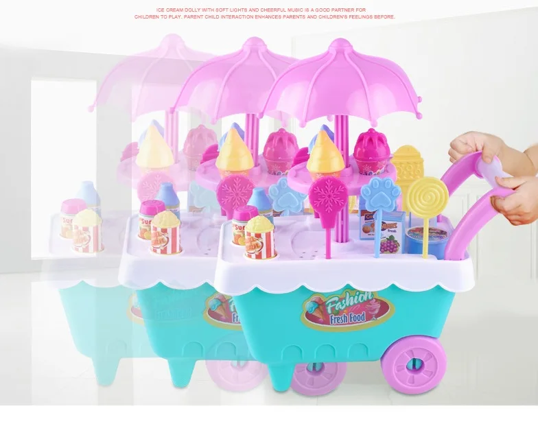 Безопасная пластиковая подставка для льда из АБС-пластика, для кухни, еды, дня рождения, резки, для детей, ролевые игры, развивающие игрушки для девочек, DIY De Juguete, конфетная машина