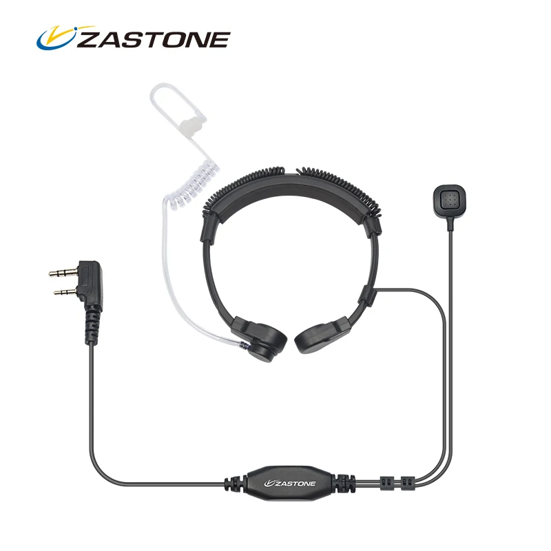 Гибкий микрофон для шеи скрытая Акустическая трубка наушники гарнитура baofeng Kenwood