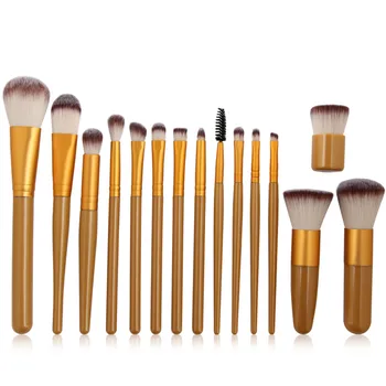 

Makeup Brush 15Pc Makeup Brushes Set Powder Foundation Eyeshadow Eyeliner Lip Cosmetic Brush #1206 ** BB