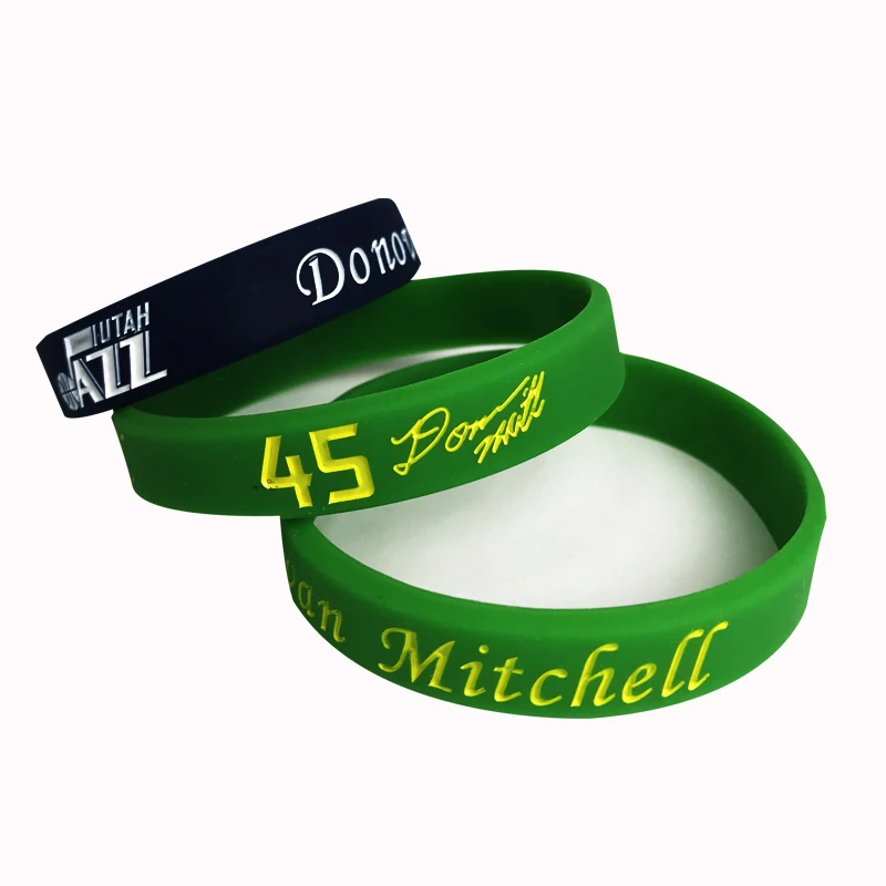Donovan Mitchell Basketball Silicone 1pcs Bracelets Jazz 2 Colors 2