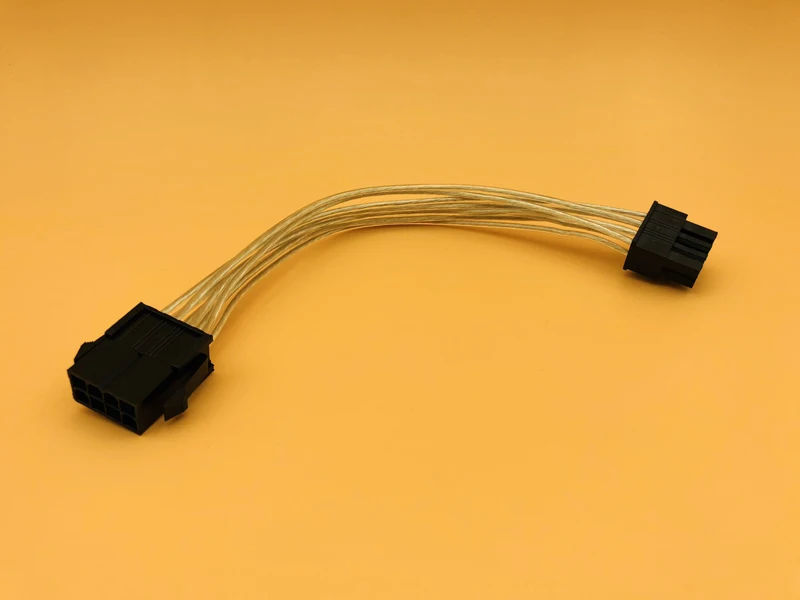 PCI Express PCIE 8Pin Extension Cable 8Pin to 8Pin GPU Graphic Card Power Supply Cable Cord Wire 18AWG 20cm for BTC Miner Mining