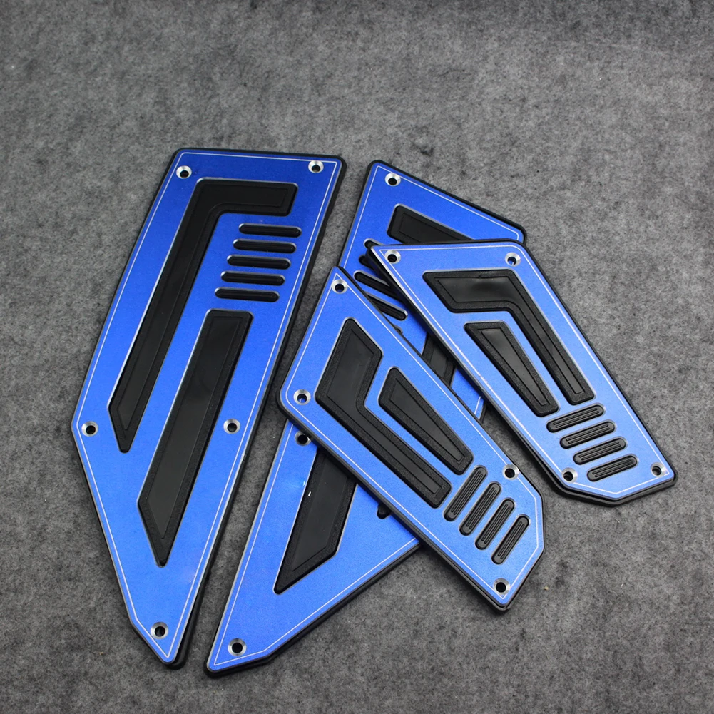 

4Pcs/Set Front Rear Foot Pegs Steps Anti Rust Pedal Anodizing Motorcycle Footboard CNC Mount Accessories For Yamaha Tmax530
