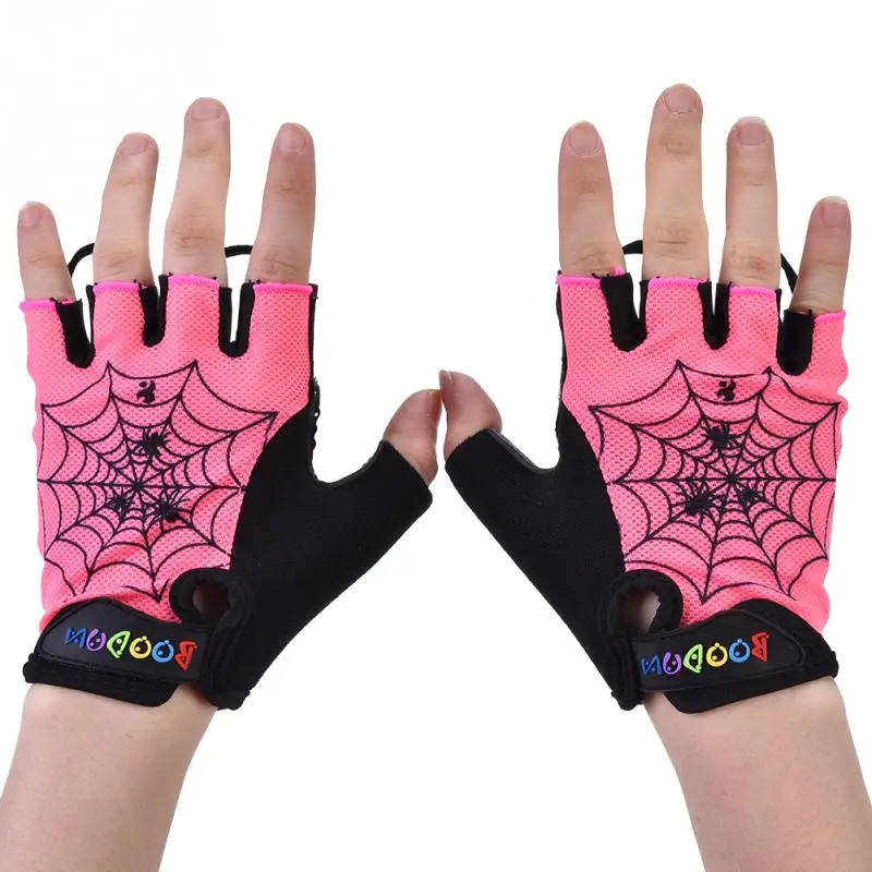 Kids Boys Girls Cycling Gloves Bicycle Half Finger Gloves Guantes Cycling Road Bike Gloves