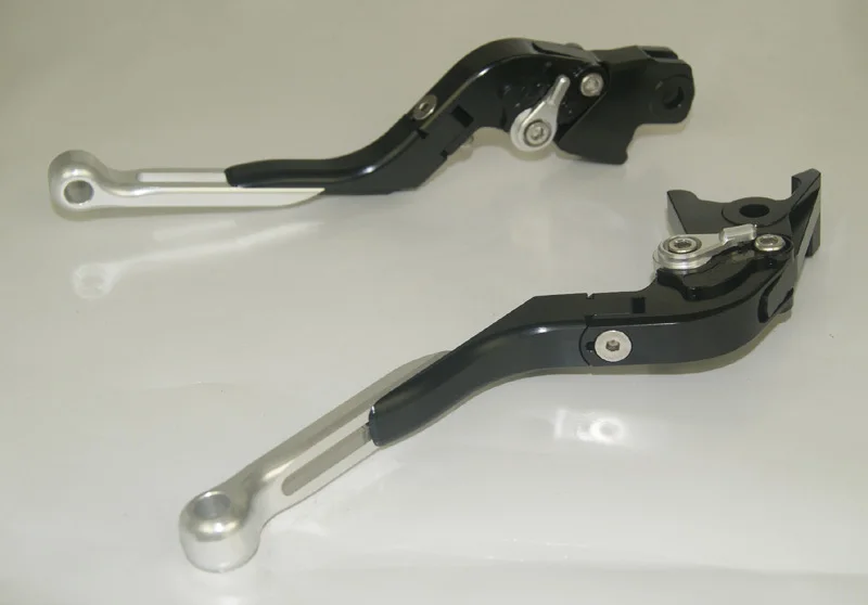 

Motorcycle Brake Clutch Levers Adjustable Folding Extendable Silver+Black For Honda CB600F Hornet 2007-2015 CBR600F 2011-2015