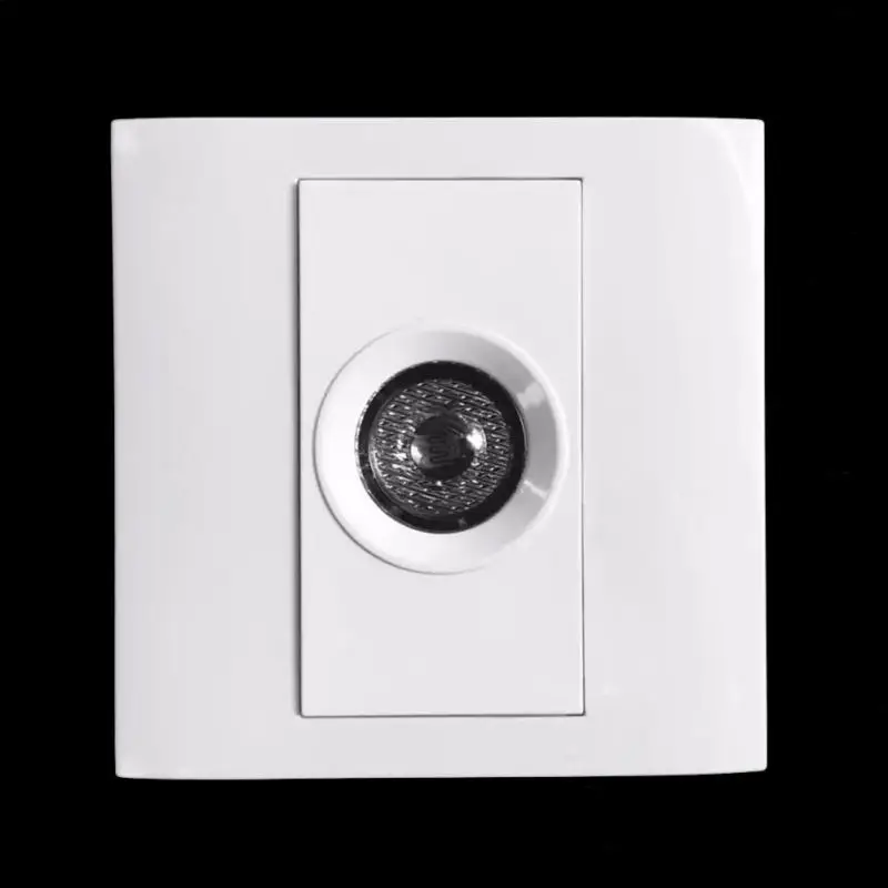 

2018 new Modern Home Sound and Light Control Switch Smart Sensor Speech Switches Radar Sensing Stair Light Controller #0830