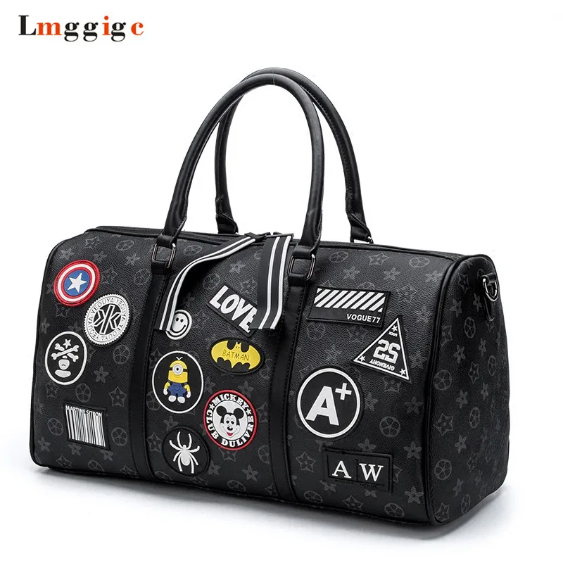 

Travel bags,Reduction Bag, Shoulder Suitcases,Fashion PU leather Handbag,Personality Package,Large-capacity Pocket