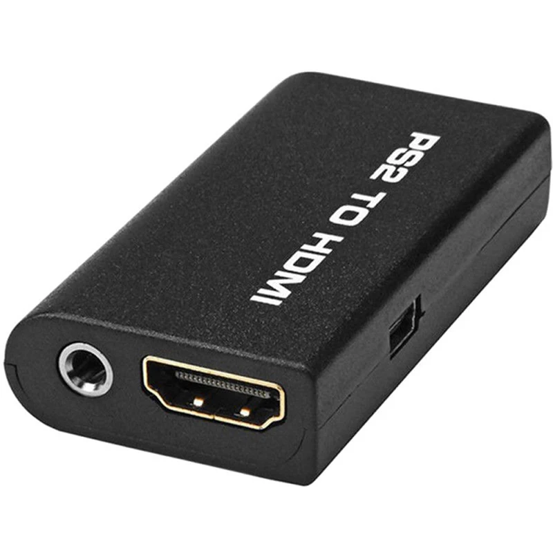 Для PS2 к HDMI 480i/480 p/576i Ypbpr USB 5 V Audio Video Converter адаптер с 3,5 мм аудио Выход Поддержка все PS 2 Дисплей режимов
