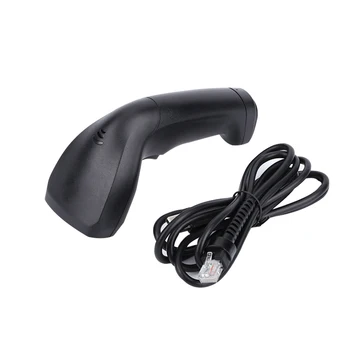 

1D Wired Barcode Scanner Speed 280 times/second CCD Red Light Bar Code Reader For Android IOS Desktop Laptop