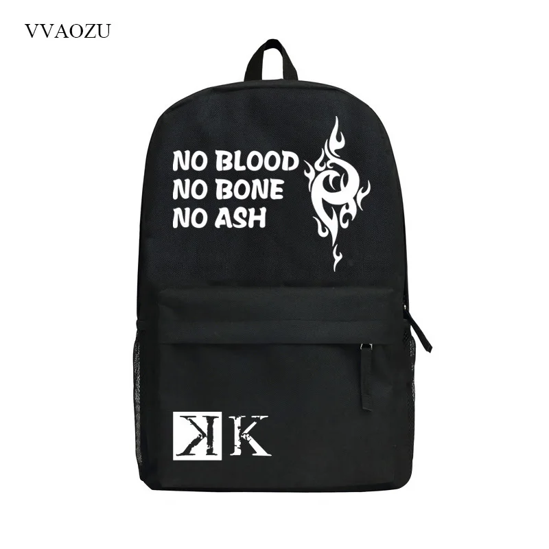 

K Suoh Mikoto Printing School Bag Oxford Backpack Leisure Laptop Backpacks Schoolbags For Teenagers Girls Boys Big Capacity