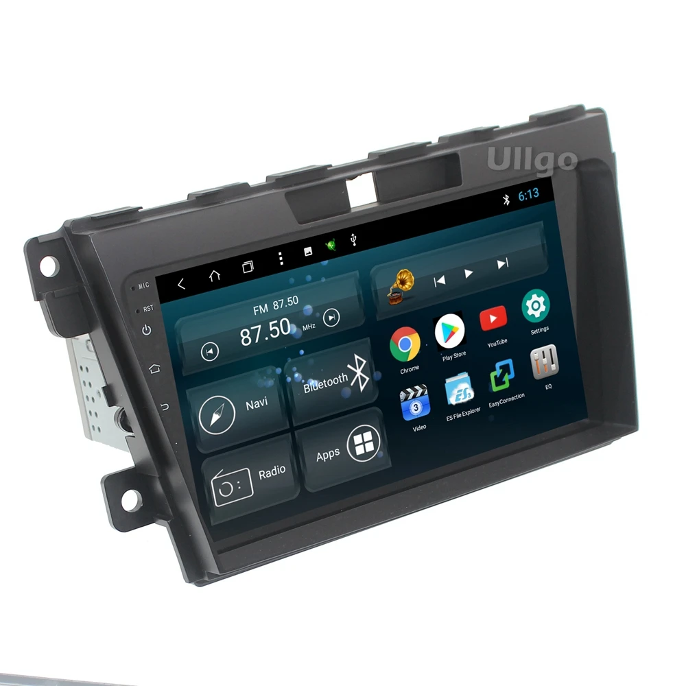 Discount 9 inch Octa Core Android 8.1 Car DVD GPS for Mazda CX-7 2007-2014 Autoradio GPS Car Head Unit with BT Radio RDS Wifi Mirrorlink 1