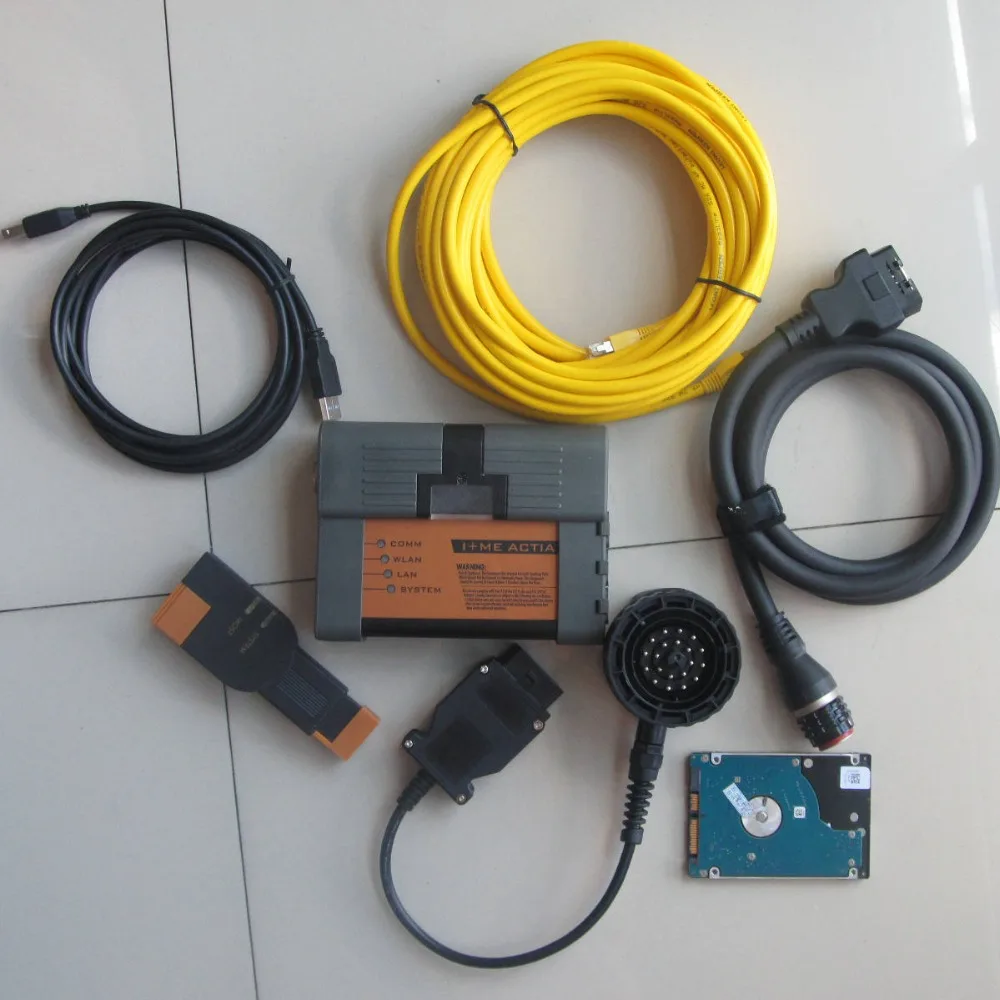 2в1 диагностический инструмент для BMW ICOM A2 b c и mb star sd Подключение c5 с CF 19 ноутбук i5cpu