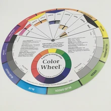 1 шт. профессиональное цветное колесо для постоянного макияжа смешивание пигментов