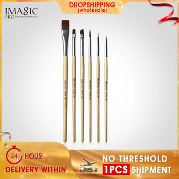 

IMAGIC Professional 6Pcs Cosmetic Makeup Brush Foundation painting face paint Lip Make Up Eye Brushes Set
