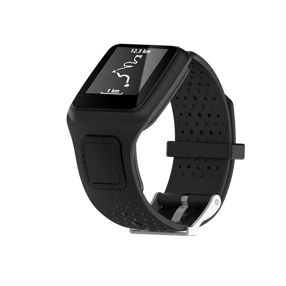 

New for TomTom Spark & Runner 2 3 Cardio Replacement Watch Strap Silicone Smart Watch Band Strap