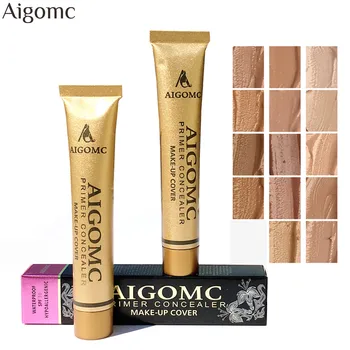 

14pcs Colors foundation Liquid Makeup Invisible Pore Wrinkle Cover Concealer foundation brightener makeup full cover