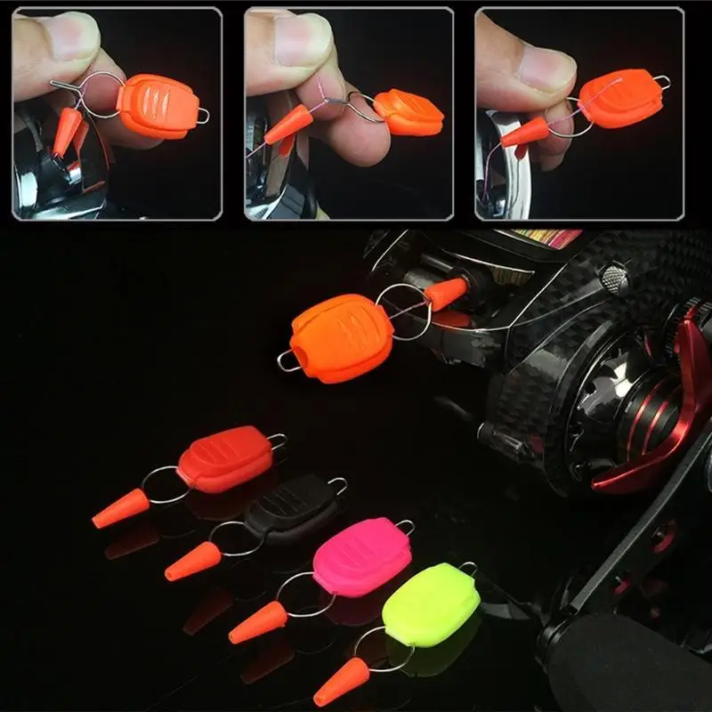 VERTVIE 1pc Fishing Liner Stopper 5 Colors Baitcasting Reel Fishing