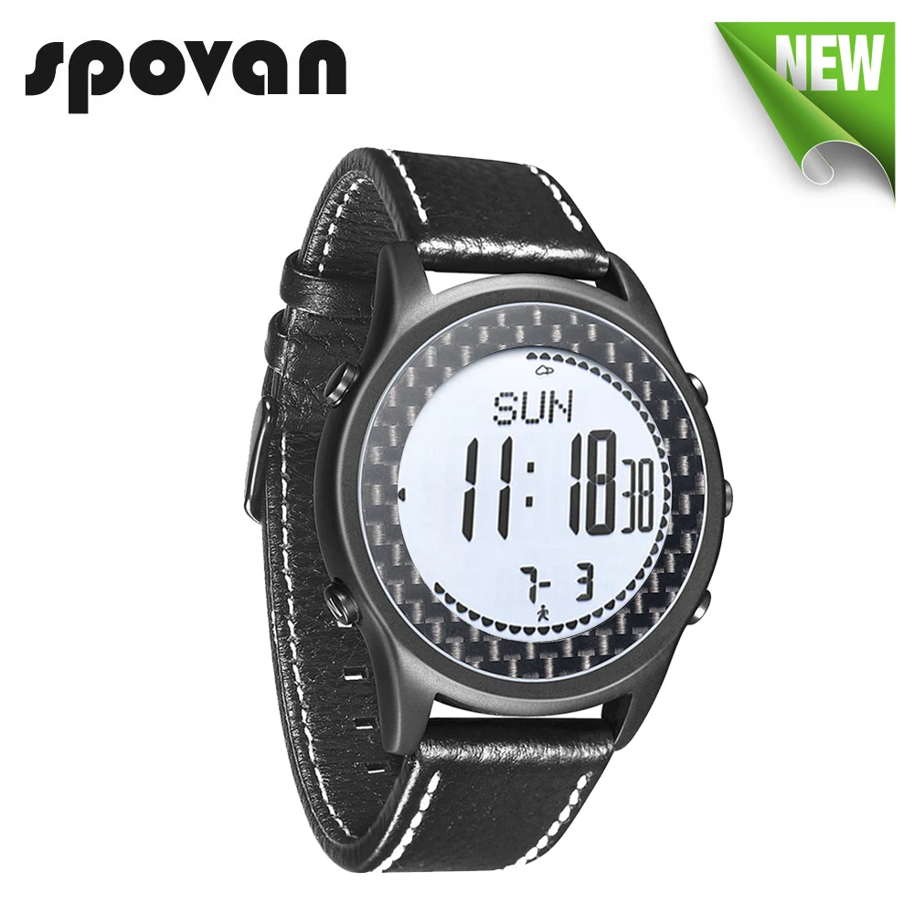 Reloj Hombre SPOVAN Men Sport Watch Waterproof LED Compass
