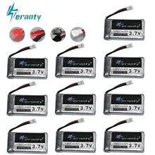 Lipo 3.7v 1800mAh Bateria para SYMA KY601S X5 X5S X5C X5SC X5SH X5SW X5HW X5UW M18 H5P HQ898 H11D H11C bateria Helicóptero 1-10PCS