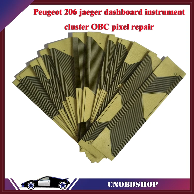 Для 5 шт./лот без каблука ЖК дисплей разъем для плоского Peugeot 206 Jaeger Dashboard + 1 шт.