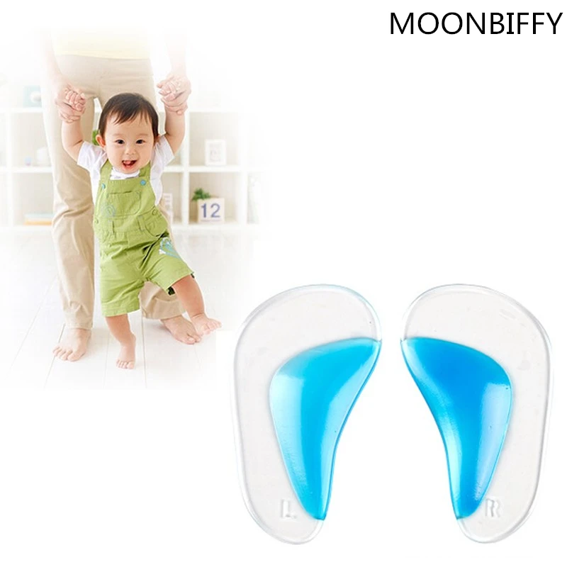 

1 pair Professional Orthotic Insole Child Flatfoot Corrector Arch Pain Support Gel Inserts Pads 2016 Hot Worldwide sale