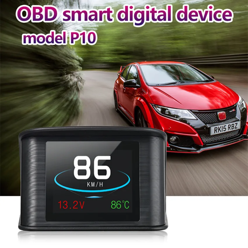 P10/T600 OBD OBD2 Автомобильный бортовой компьютер цифровой GPS дисплей для вождения